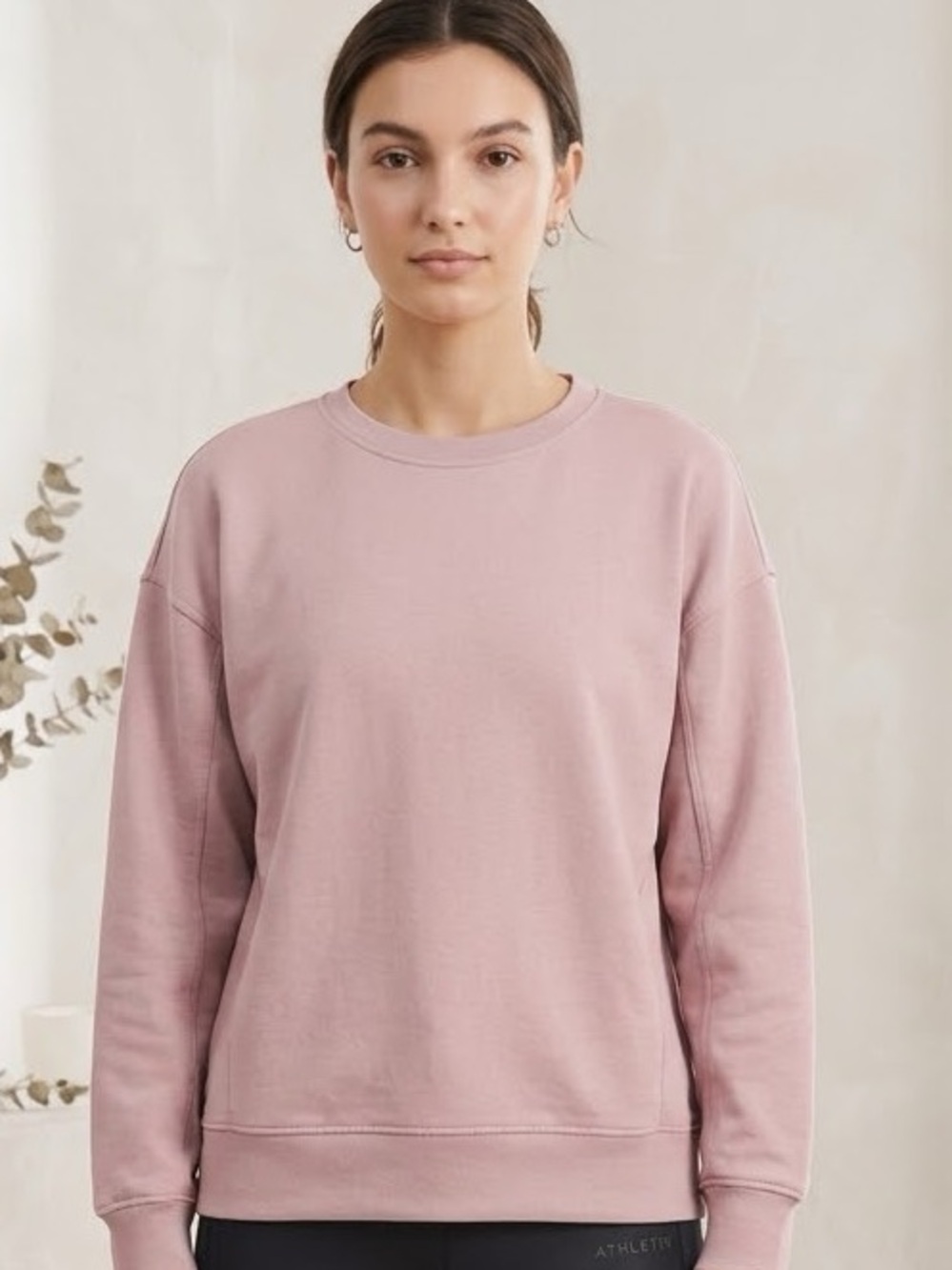 lululemon athletica Perfectly Oversized Crewneck Sweatshirt - Dusty Rose